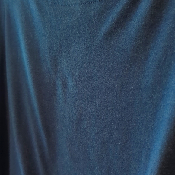 Buttercream Clothing 3/4 length sleeve boat neck tee royal blue small - Picture 3 of 7